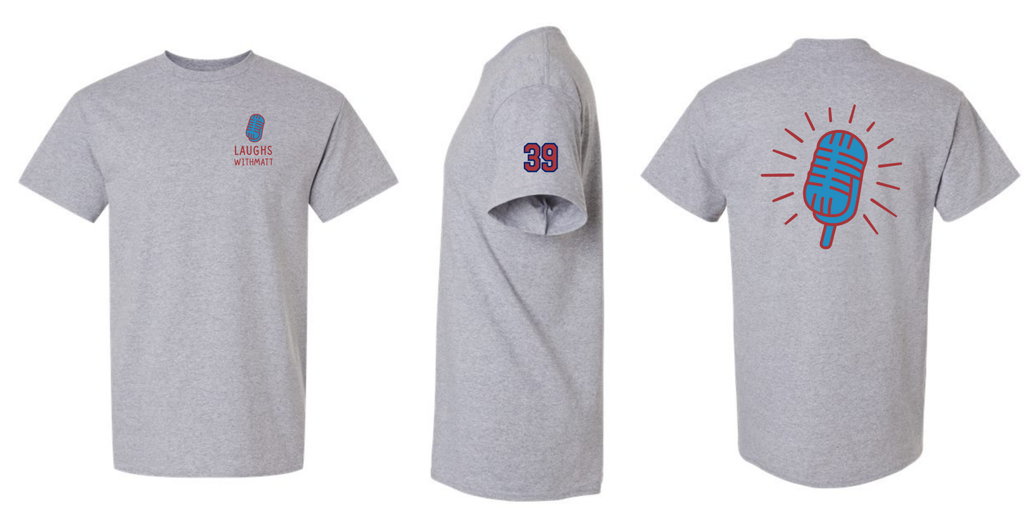 Laughs With Matt - Grey Tee